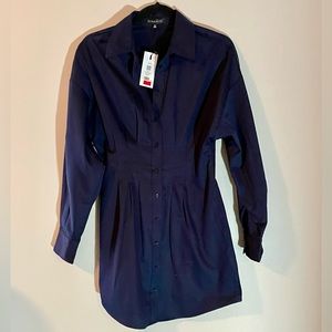 Dynamite navy blue dress